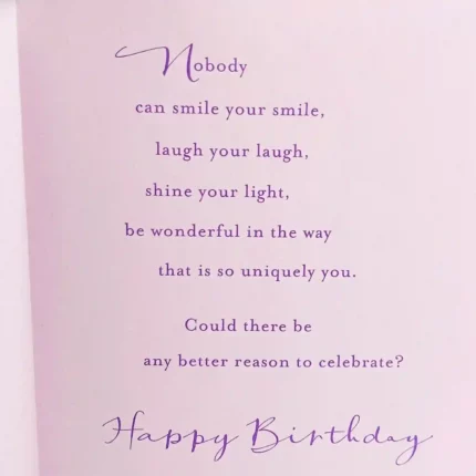 Shine Your Light Birthday Card for Granddaughter - Hallmark