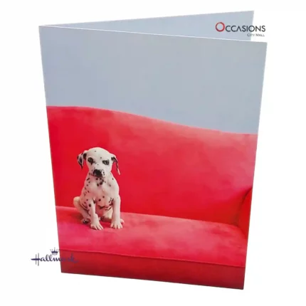 Sweet Dalmatian Puppy Card - Hallmark