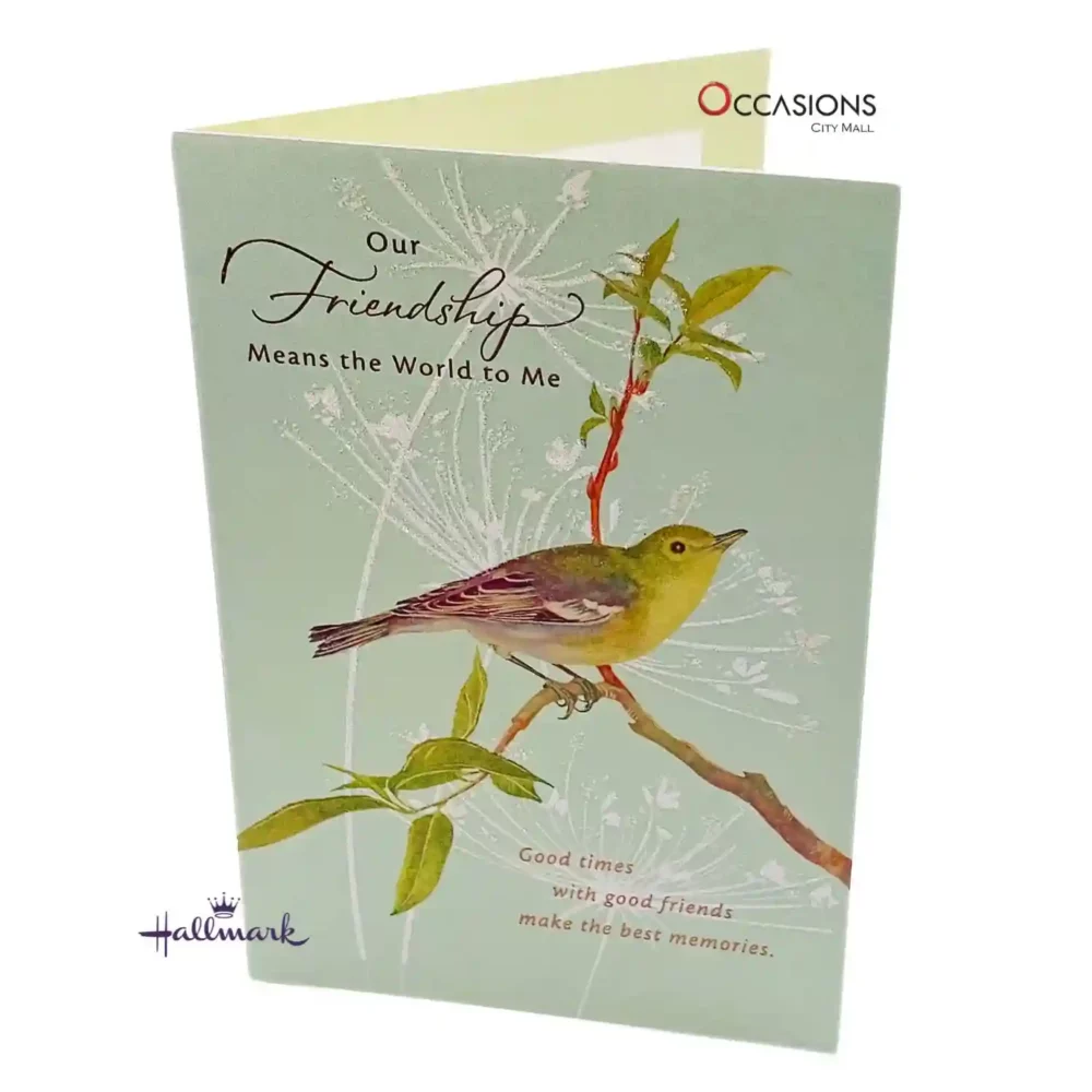 Friendship Bird Card - By Hallmark