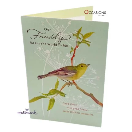 Friendship Bird Card - By Hallmark