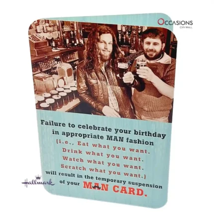 Eat Drink Celebrate Birthday Card