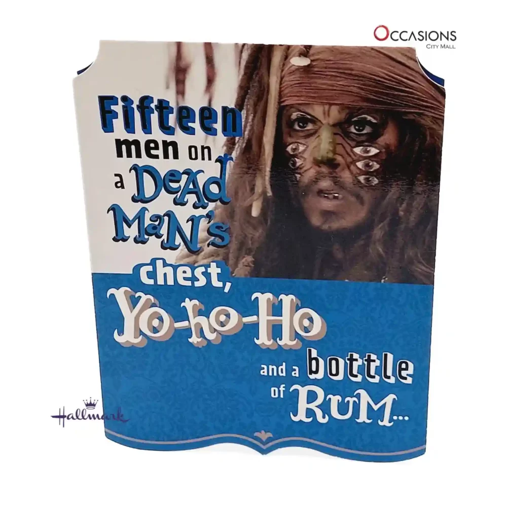 Pirate Humor Birthday Card