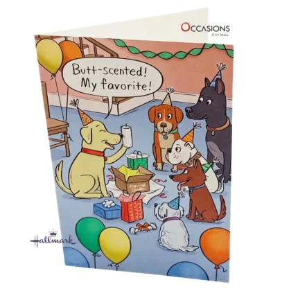 Funny Dog Birthday Card