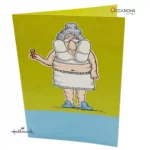 Funny Blue Pill Card