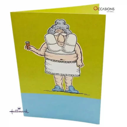 Funny Blue Pill Card