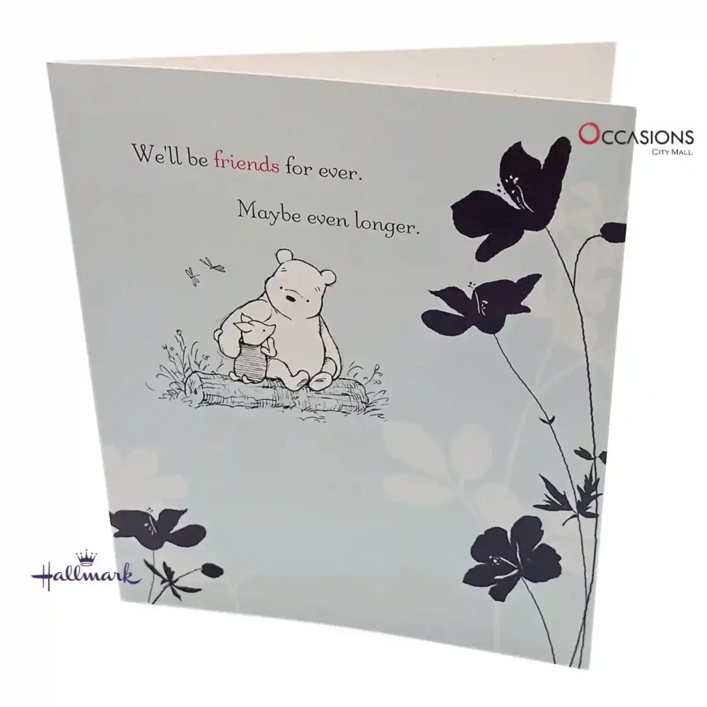 Pooh Forever Friends Card