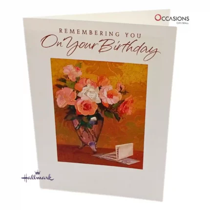 Remembering You Birthday Card