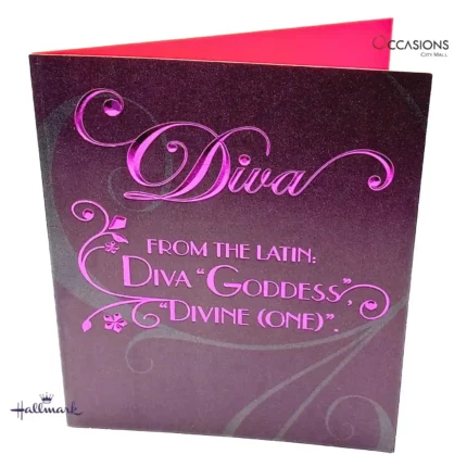 Diva Greeting Card