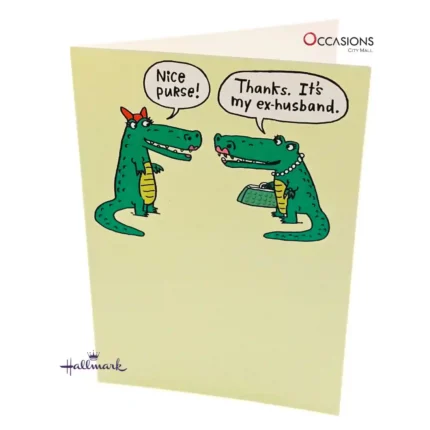 Ex-Husband Humor Card