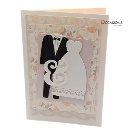 Bride and Groom Card