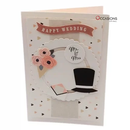 Happy Wedding Greeting Card