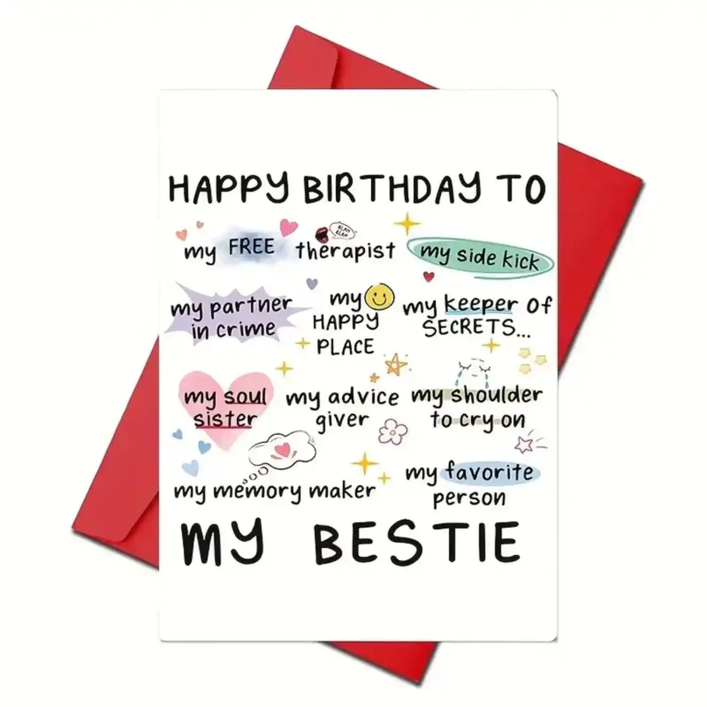 My Bestie Birthday Card