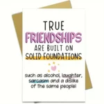 True Friendship Greeting Card