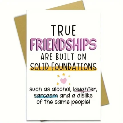 True Friendship Greeting Card