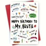My Bestie Birthday Card