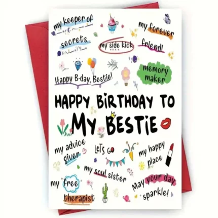 My Bestie Birthday Card