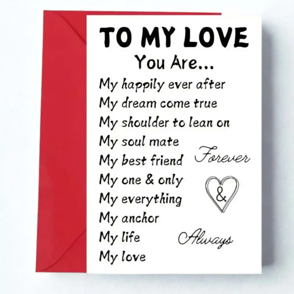 To My Love Card