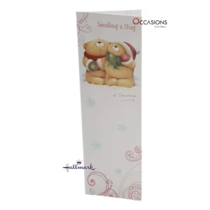 Sending a Hug at Christmas Card