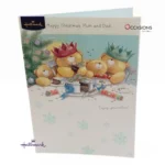 Mum Dad Christmas Card