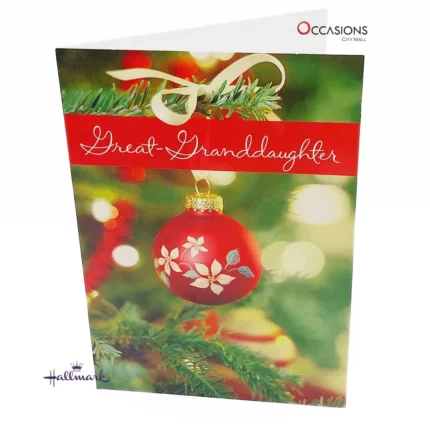 Holiday Joy Ornament Card