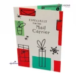 Mail Carrier Thanks Christmas Card