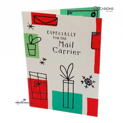 Mail Carrier Thanks Christmas Card