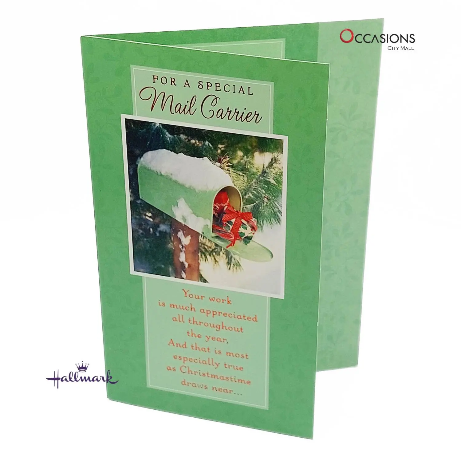 2025-10-11 16.07.00.as Green Mail Carrier Christmas Card