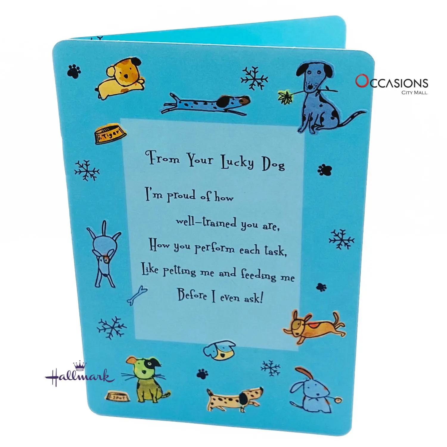 2025-10-11 16.09.54.as Lucky Dog Christmas Card