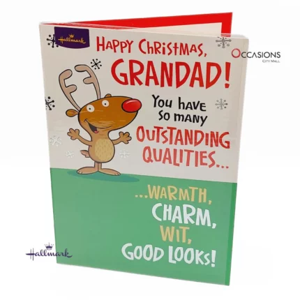 Grandad Christmas Fun Card