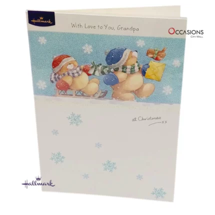 Snowy Blessings Christmas Grandpa