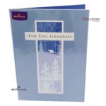 Christmas Cottage Grandad Card