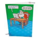 Social Santa Christmas Card
