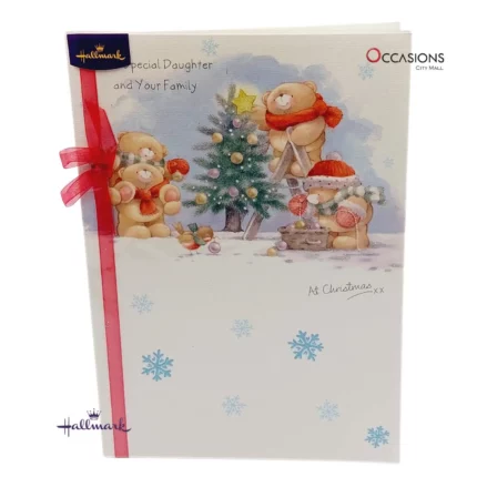 Daughter Family Christmas Joy Card