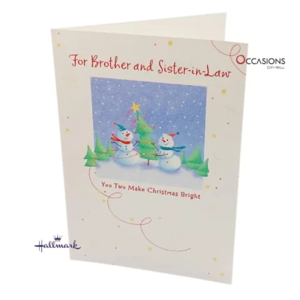 Bright Christmas Couple – Brother & Sister-in-Law