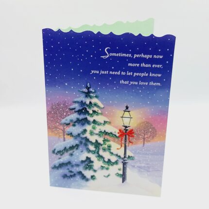 Snowlight Love Christmas Card