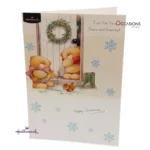Christmas Joy Nana & Grandad Card