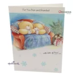 Peaceful Christmas Nan & Grandad Card