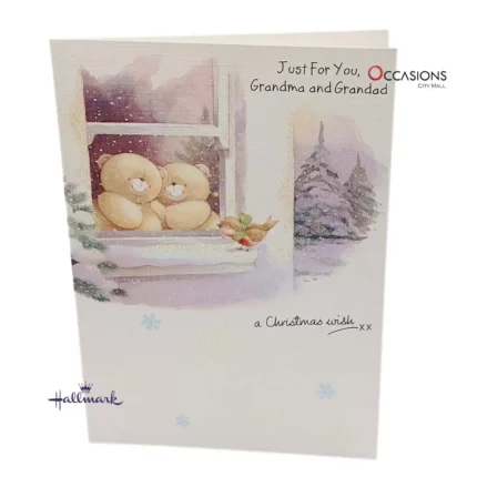 Cozy Christmas Wish for Grandparents
