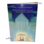 Priest Christmas Blessing Card