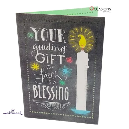 Faith Blessing Christmas Card