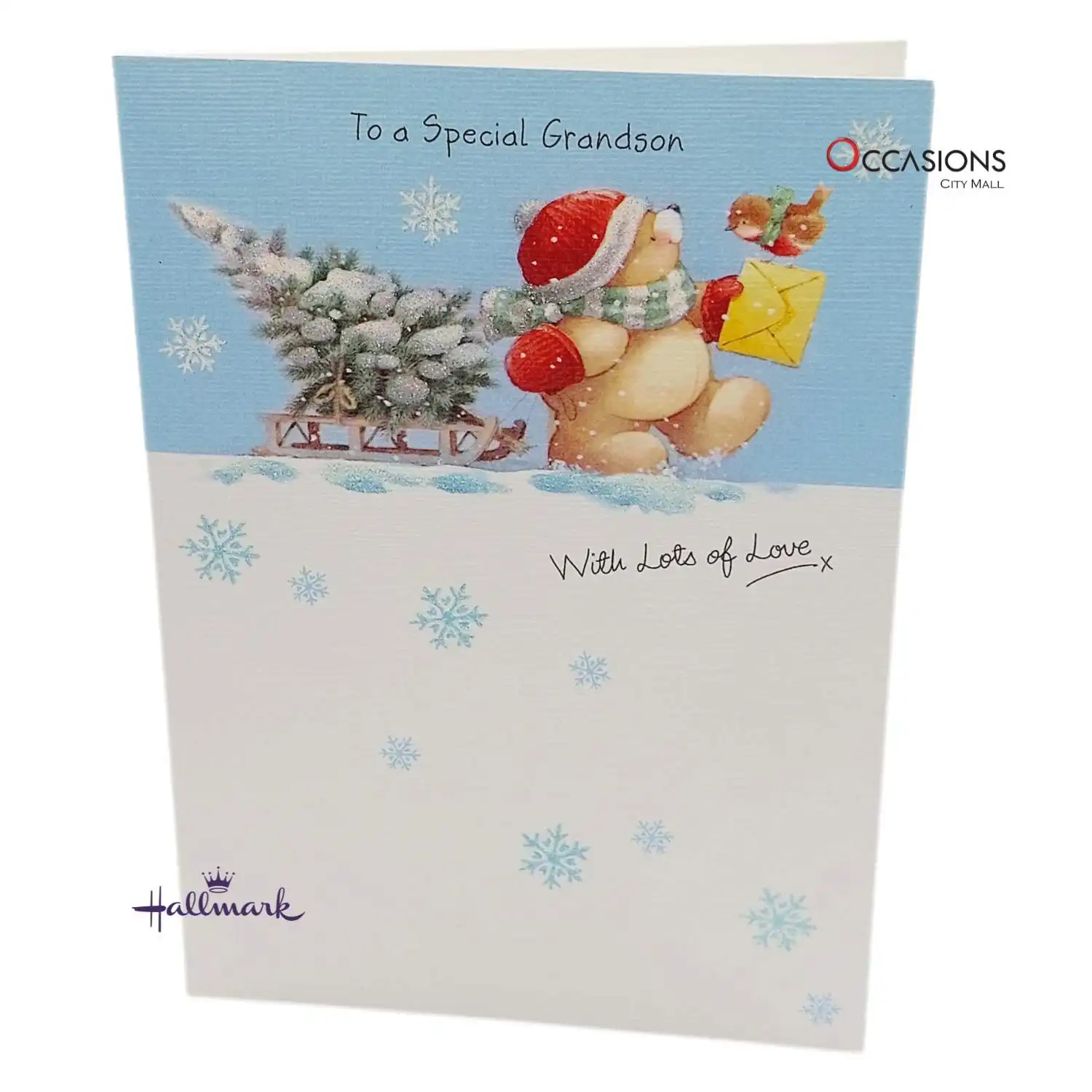 2025-10-21 14.08.41.as Christmas Bear Delivery Card for Grandson