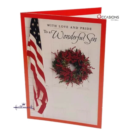 Honor Christmas Son Card