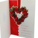 Heartfelt Christmas Fiancée Card