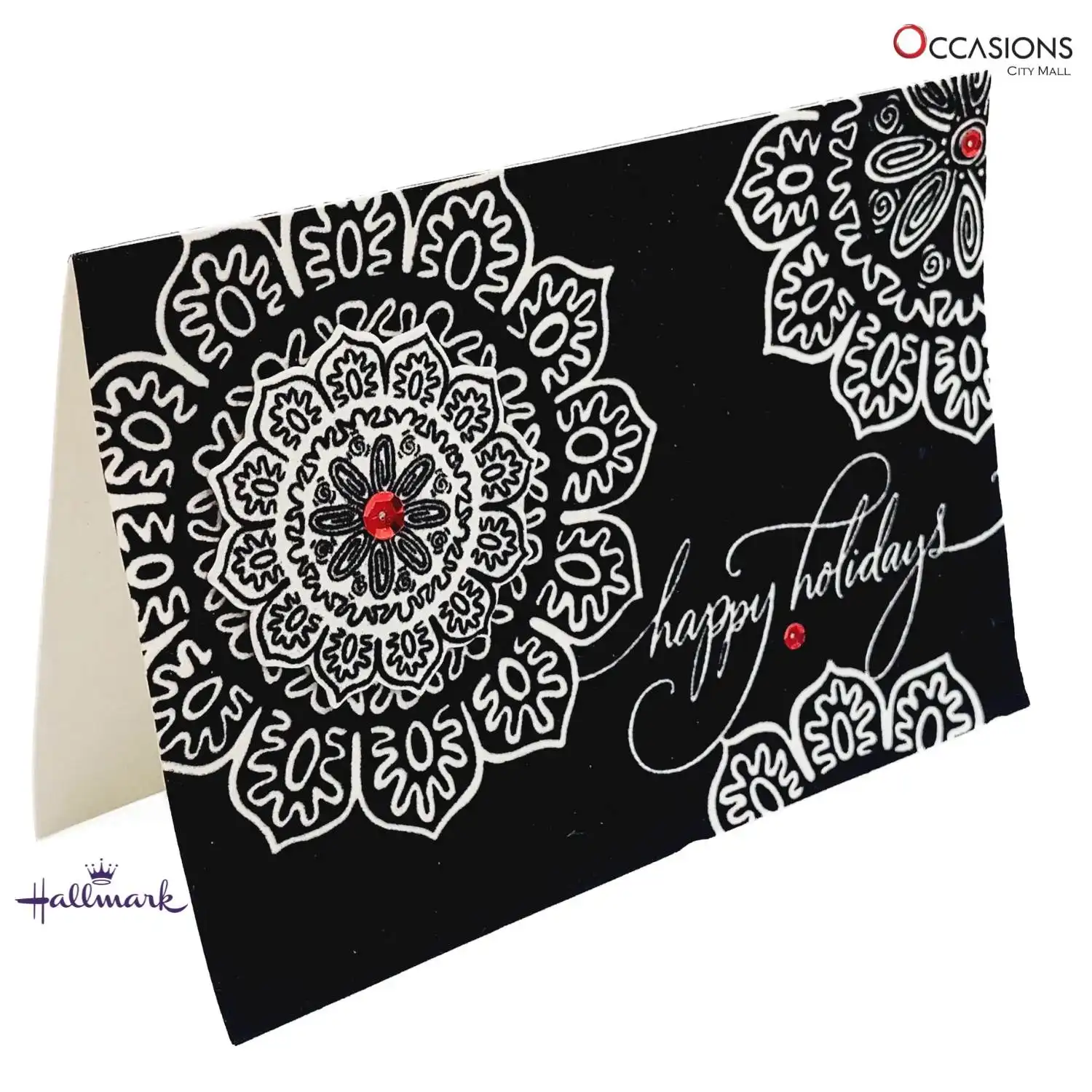 2025-10-21 14.40.34.as Black Mandala Christmas Card