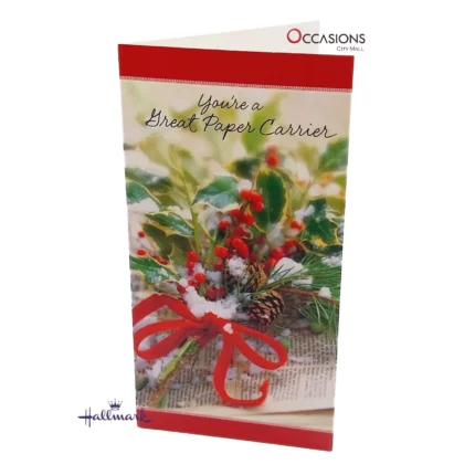 Christmas Paper Carrier Money Holder