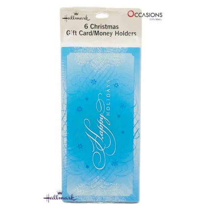 Winter Blue Money Holder