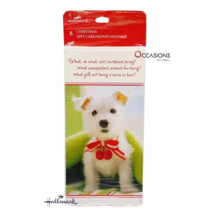 Christmas Pup Money Holder