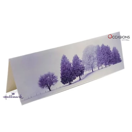 Winter Trees Christmas Card