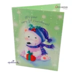 1st Christmas Baby Card
