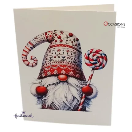 Gnome Christmas Card
